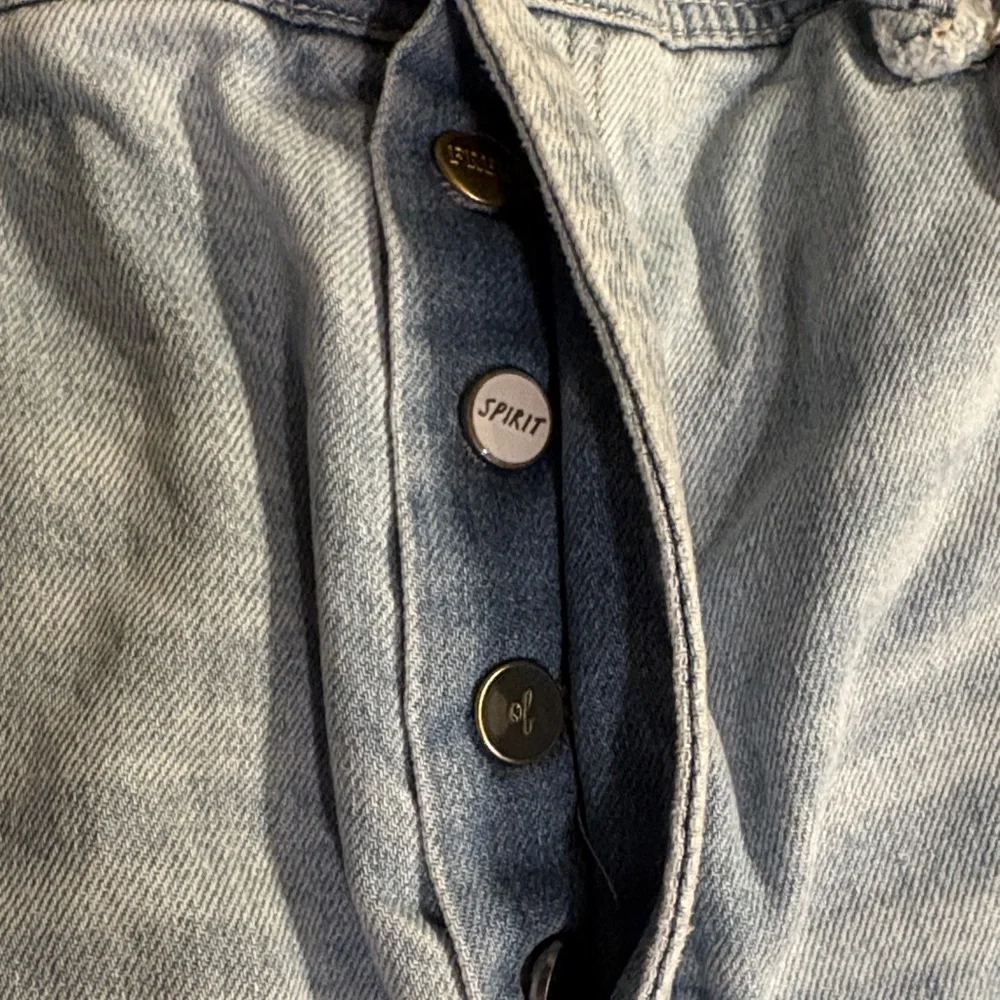 Scotch & Soda Daze Crop Wide Leg Jeans, light blue, size 14/32 - Picture 5 of 5